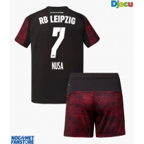 RB Leipzig Antonio Nusa #7 Rezervni Dres za djecu 2025-26 Kratak Rukav (+ Kratke hlače)